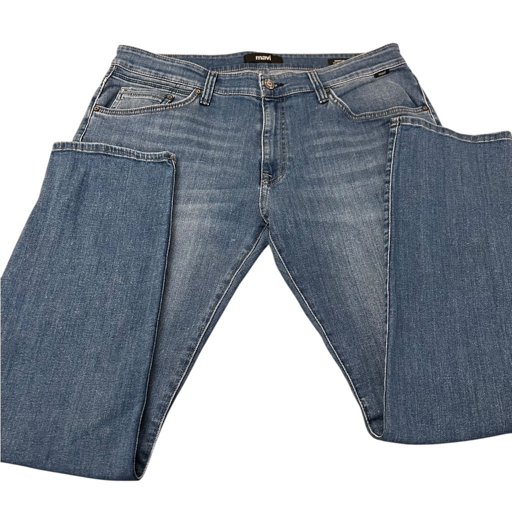 MAVI Marcus Slim Straight Leg Jeans Men's 36x32‎ Blue Denim